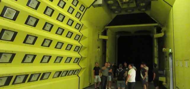 Lehrausgang Klima-Wind-Kanal bei RTA