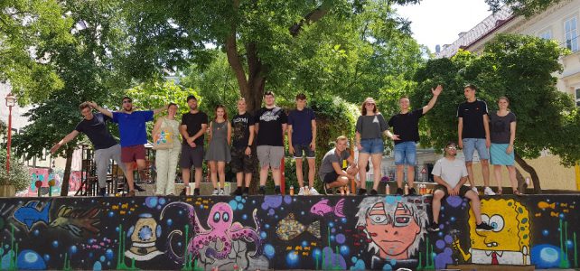 Graffiti im Andreas Park Graffiti im Andreas Park